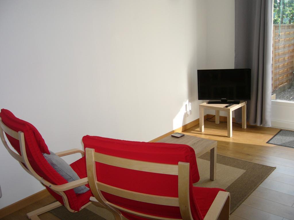 Les Trois Lions Apartment Foix Bagian luar foto